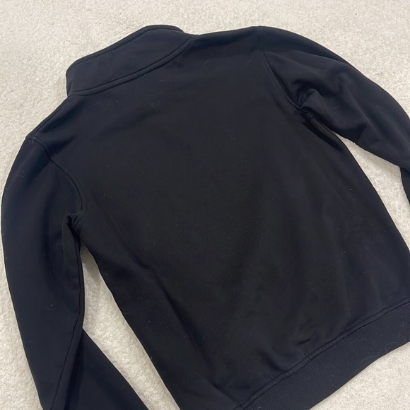 TEAMLTD - Quarter-zip Fleece Pullover Sweater - Black (size small) - Picture 8 of 10
